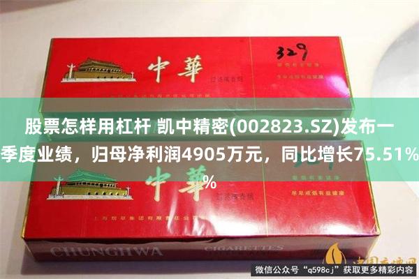 股票怎样用杠杆 凯中精密(002823.SZ)发布一季度业绩，归母净利润4905万元，同比增长75.51%