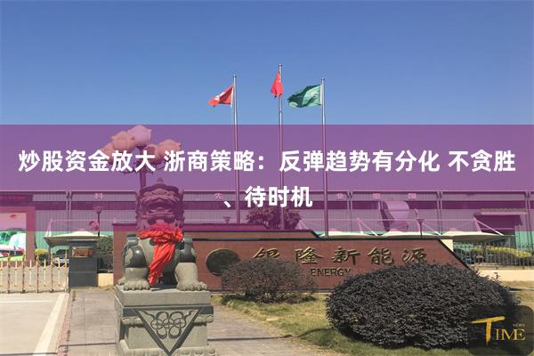 炒股资金放大 浙商策略：反弹趋势有分化 不贪胜、待时机