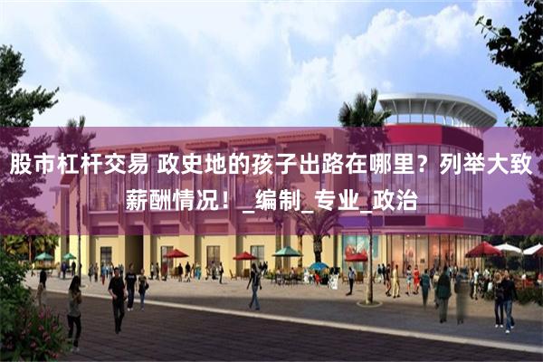 股市杠杆交易 政史地的孩子出路在哪里？列举大致薪酬情况！_编制_专业_政治